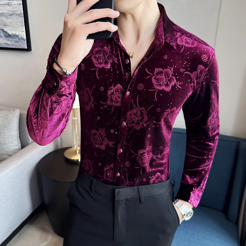 Enrique Long Sleeve Soft Rose
