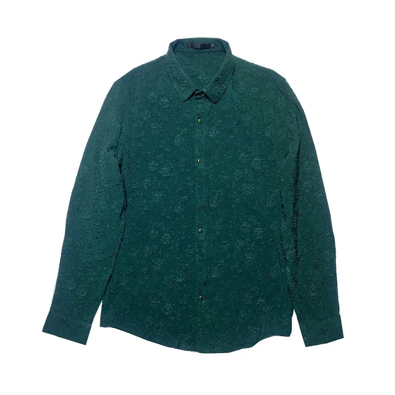 Orcho Secret Garden Long Sleeve (Black, Green and White)