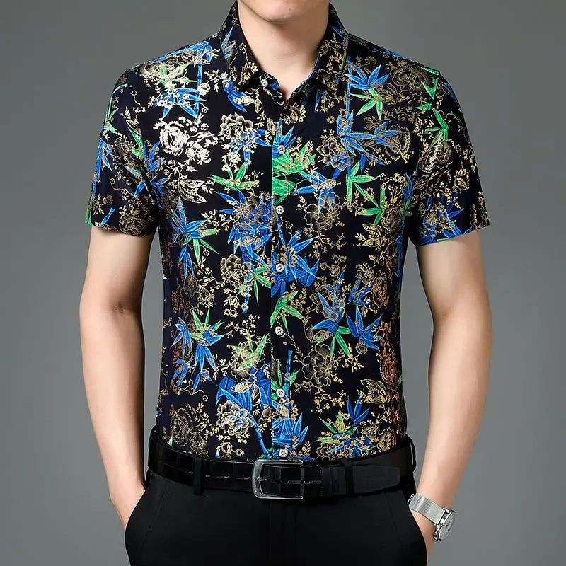 Mierda Short Sleeve Shirt - Color Stamp