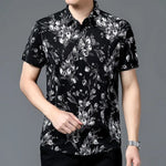 Mierda Short Sleeve Shirt - Black and White