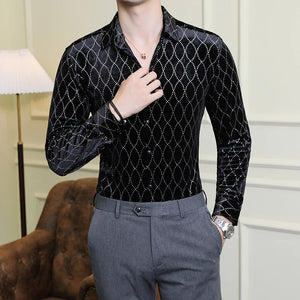 Orcho Night Diamond Long Sleeve (Green and Black)