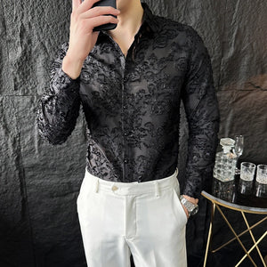 Orcho Texture Long Sleeve (Black, Green and White)