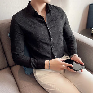 Orcho Secret Garden Long Sleeve (Black, Green and White)