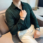 Orcho Secret Garden Long Sleeve (Black, Green and White)