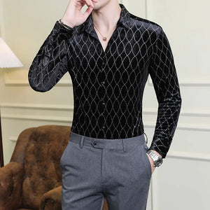 Orcho Night Diamond Long Sleeve (Green and Black)