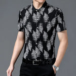 Mierda Short Sleeve Shirt - Silver Feather