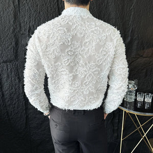 Orcho Texture Long Sleeve (Black, Green and White)