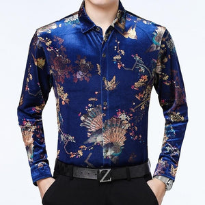 Chido Pavo Real Long Sleeve Blue