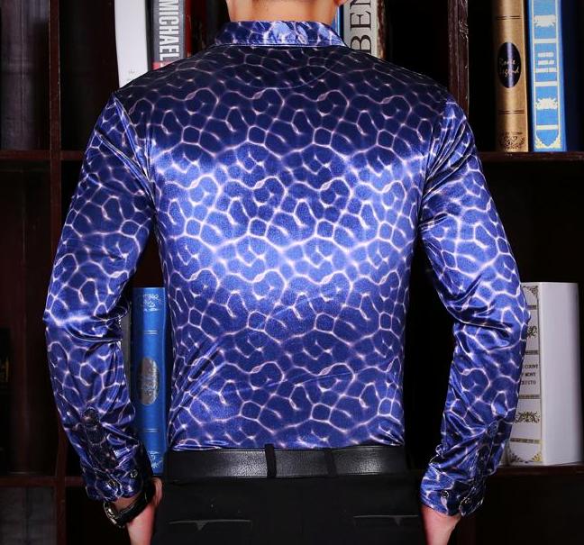 Machotes Blue Cerebral Long Sleeve Shirt - Pacho Herrera Narcos Shirts